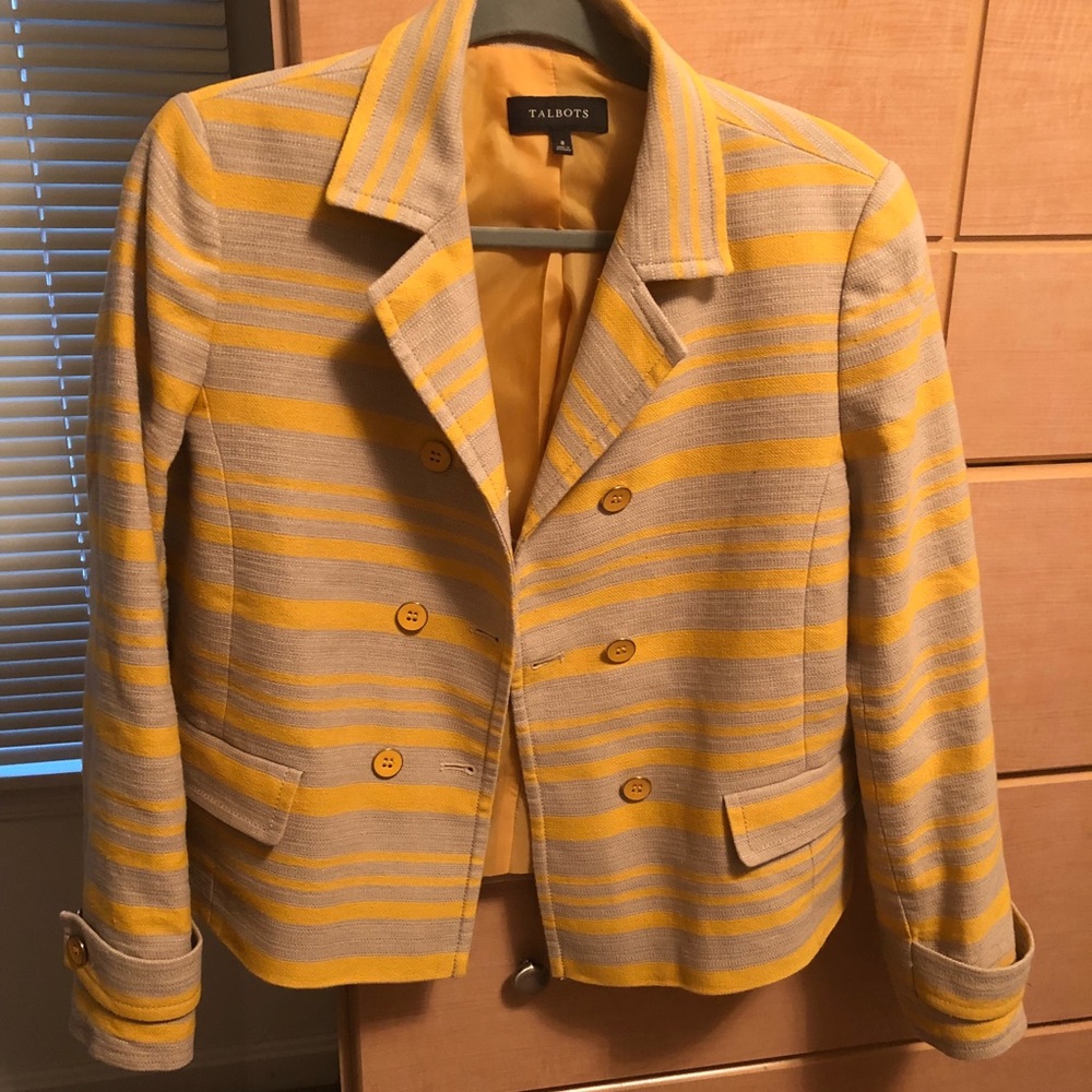Talbots Double Breasted Jacket